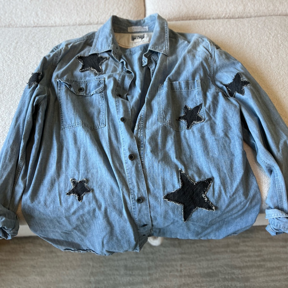 Converse One Star Light Blue Denim Jacket